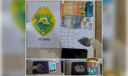 Adolescente de 16 anos é apreendido com crack e maconha