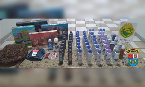 Adolescentes furtam mais de 60 desodorantes em Apucarana