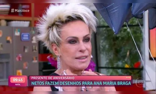 Ana Maria Braga completa 72 anos e se emociona com surpresas
