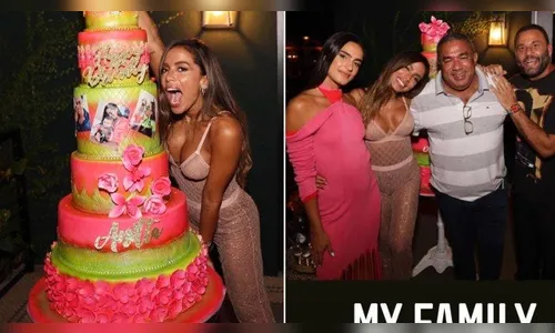 Anitta festeja aniversário de 28 anos em Miami