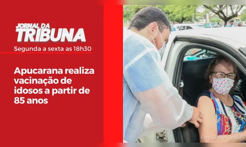 Apucarana realiza vacinação de idosos a partir de 85 anos