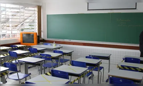 Aulas presenciais têm adesão de 30% na rede estadual da região