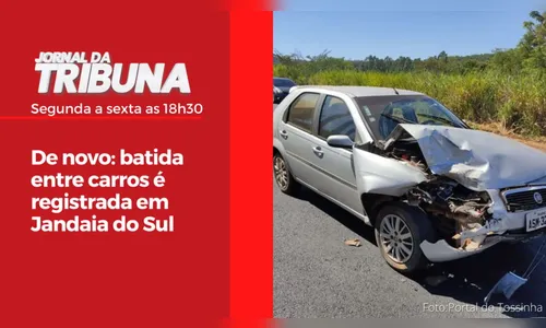 De novo: batida entre carros é registrada em Jandaia do Sul