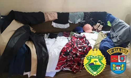 PM prende suspeito de furto em lojas comerciais