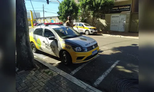 Dois ladrões roubam loja no centro de Apucarana