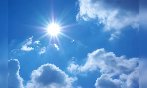 Domingo deverá ser ensolarado em toda a região