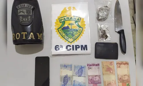 PM prende dois suspeitos e apreende drogas em Ivaiporã