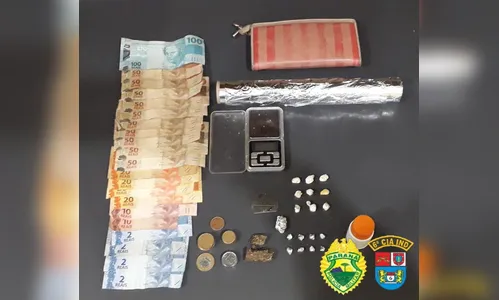 Suspeita de tráfico de drogas em Faxinal é presa pela ROTAM