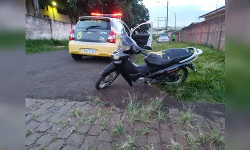 Duas mulheres ficam feridas após acidente entre motos