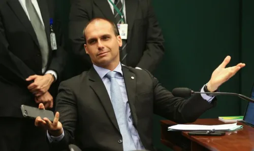 Eduardo Bolsonaro critica Maju Coutinho: “Arrogância global”