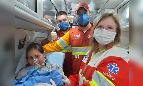 Equipe de atendimento médico da Rodonorte realiza parto na PR-151