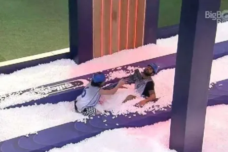 Fiuk e Rodolffo vencem prova do líder, que durou mais de 8 horas