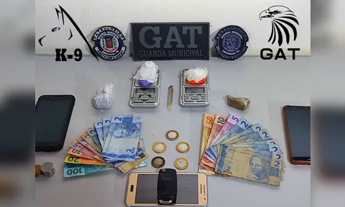 GM prende suspeitos com cocaína em balões coloridos