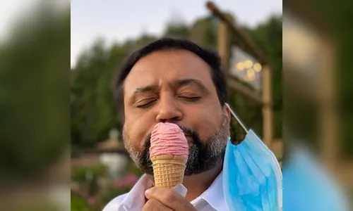 Geraldo Luís celebra recuperação do paladar após covid