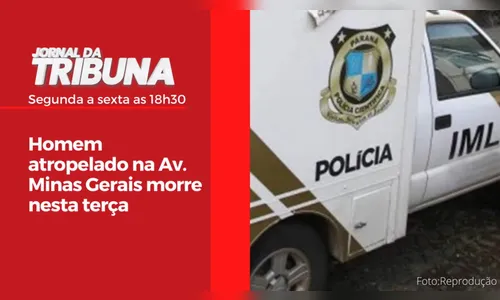 Homem atropelado na Av. Minas Gerais morre nesta terça