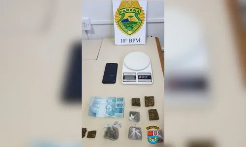 Homem é preso após PM encontrar maconha em seu guarda-roupa
