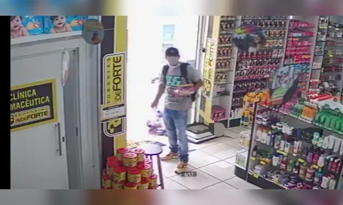 Homem é preso após furtar cesta que seria sorteada