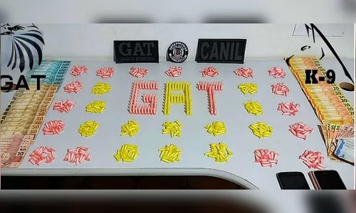 Homem é preso com mais de 500 pinos de cocaína