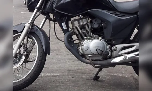 PM recupera moto furtada em Faxinal e prende suspeito de receptação