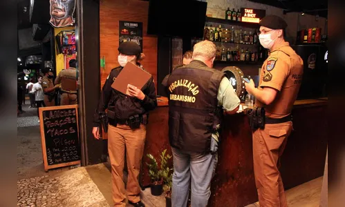 Mais de 400 locais são interditados por descumprir decreto