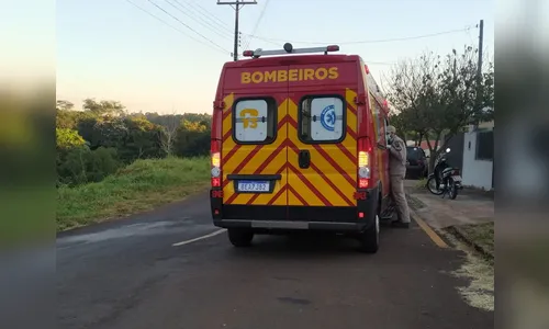 Motociclista fica ferido após sofrer queda em Apucarana