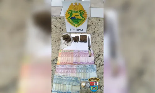 Mulher é presa por tráfico de drogas no centro de Apucarana