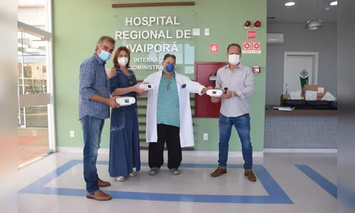 Amuvi doa equipamentos para o Hospital Regional de Ivaiporã