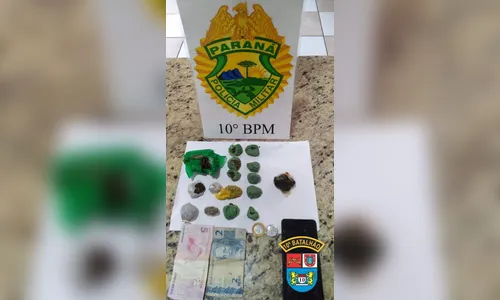 PM apreende maconha, haxixe e três adolescentes