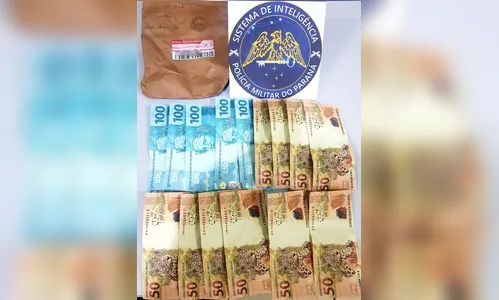 PM de Arapongas apreende R$ 1.000 em notas falsas