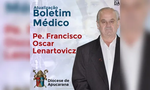 Padre de Faxinal segue internado em tratamento contra covid