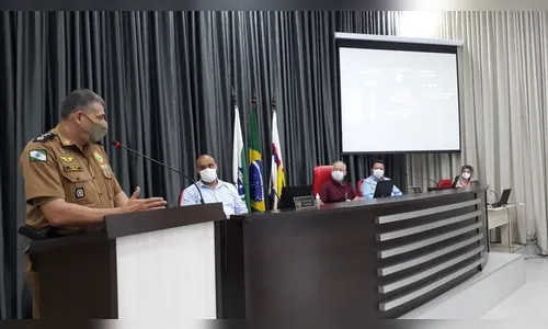 Pandemia reduz efetivo da PM, revela comandante na Câmara