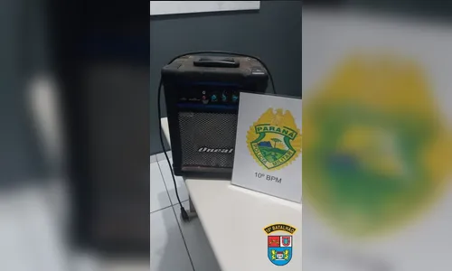 Polícia interrompe festa e apreende som em Rio Bom