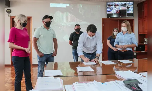 Prefeito autoriza início das obras da estação elevatória