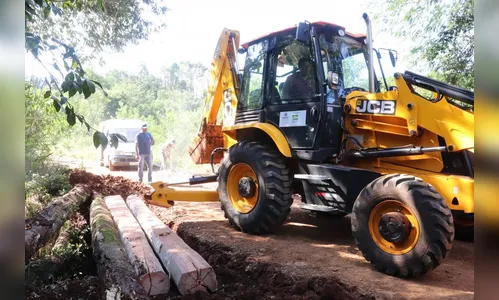 Prefeitura executa alargamento de ponte no Novo Mundo