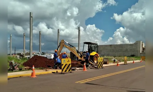 Sanepar implanta rede de esgoto no Interlagos