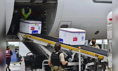 Saúde inicia nova remessa de 2,5 milhões doses da CoronaVac
