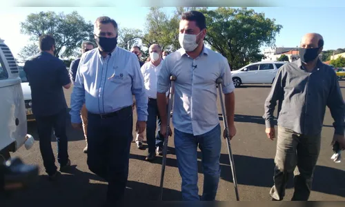 Secretário de Saúde acompanha vacinação em Jandaia do Sul