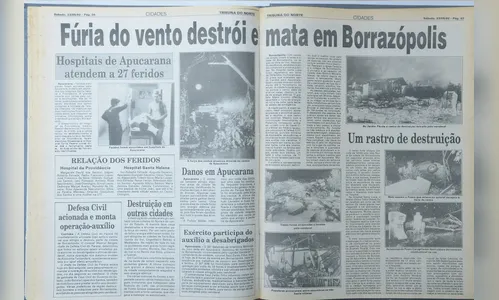 Tribuna registrou fatos marcantes na cidade e região