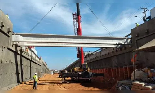 RodoNorte conclui lançamento de vigas em obras na BR 373