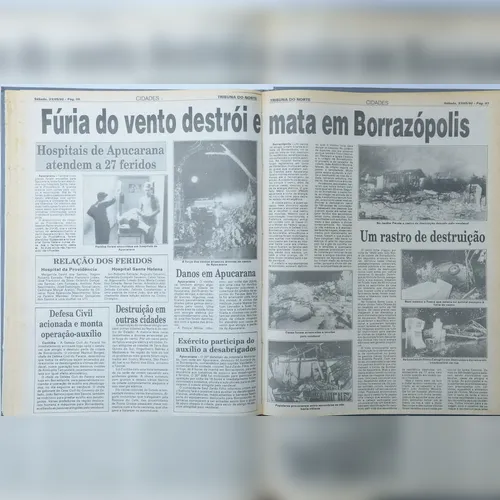 Tribuna registrou fatos marcantes na cidade e região