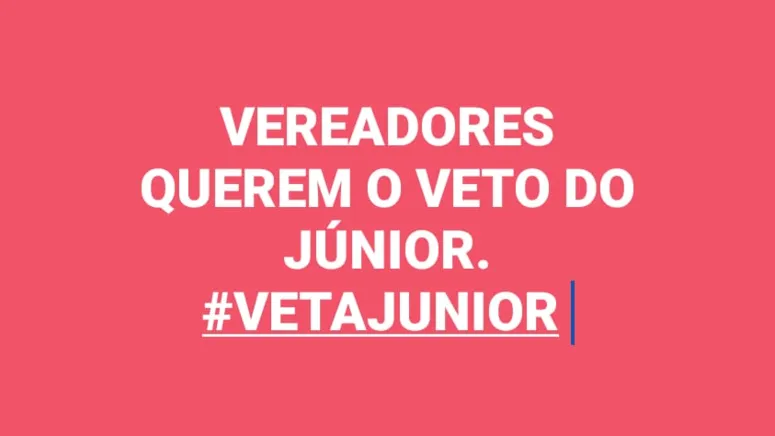 Imagem ilustrativa da notícia #VETAJUNIOR