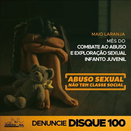 Abuso sexual de crianças e adolescentes não é brincadeira