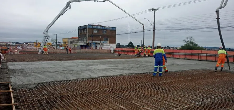 CCR RodoNorte avança em obras do novo viaduto da Souza Navas