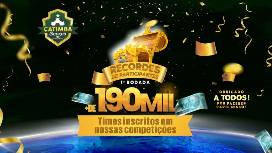Catimba Scores quebra recorde na 1ª rodada do Brasileirão