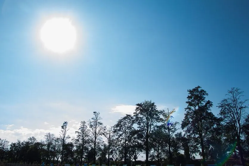 Céu claro e temperaturas amenas devem prevalecer no domingo