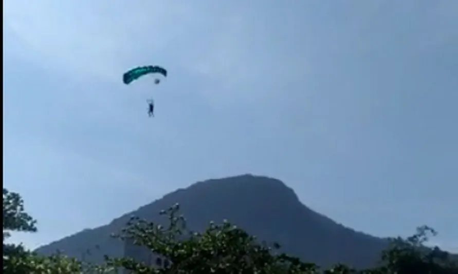 Homem de 36 anos morre após salto de Base Jump; veja