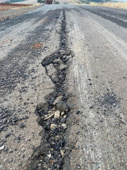 Pavimentação destruída em Faxinal gera prejuízo ao município