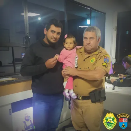 Policial militar rodoviário salva vida de bebê no Paraná