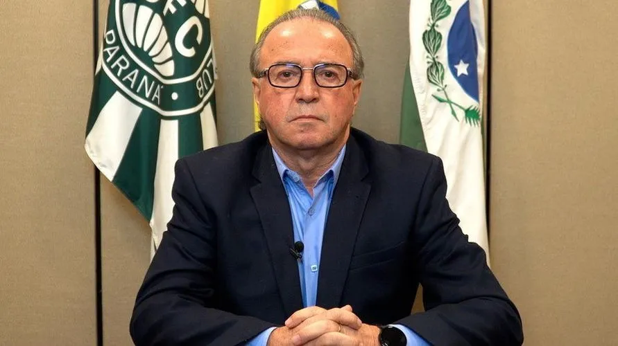 Presidente do Coritiba tem piora no estado de saúde