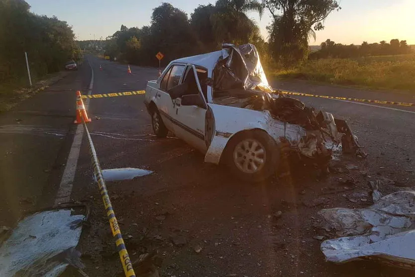 Uma Pajero, uma Toyota Hilux e um Monza foram envolvidos no acidente